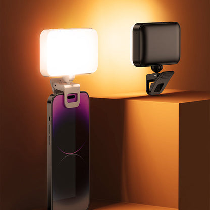 Lumière de remplissage rotative pour téléphone avec 3 couleurs
