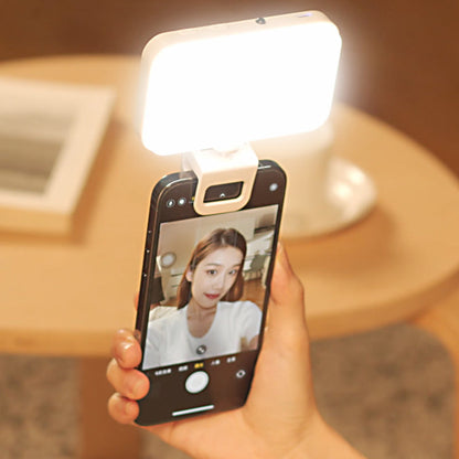 Lumière de remplissage rotative pour téléphone avec 3 couleurs