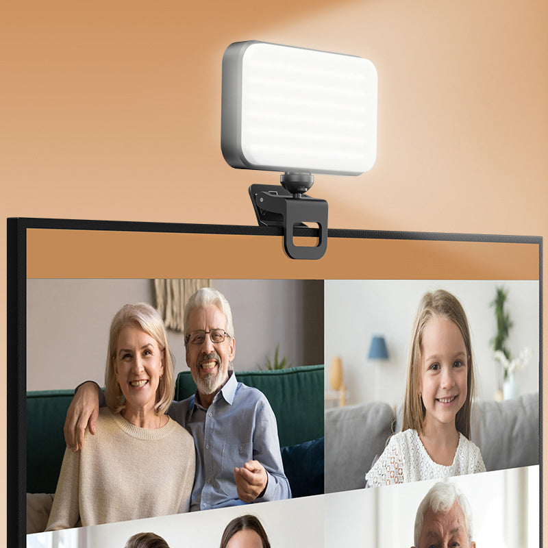 Lumière de remplissage rotative pour téléphone avec 3 couleurs