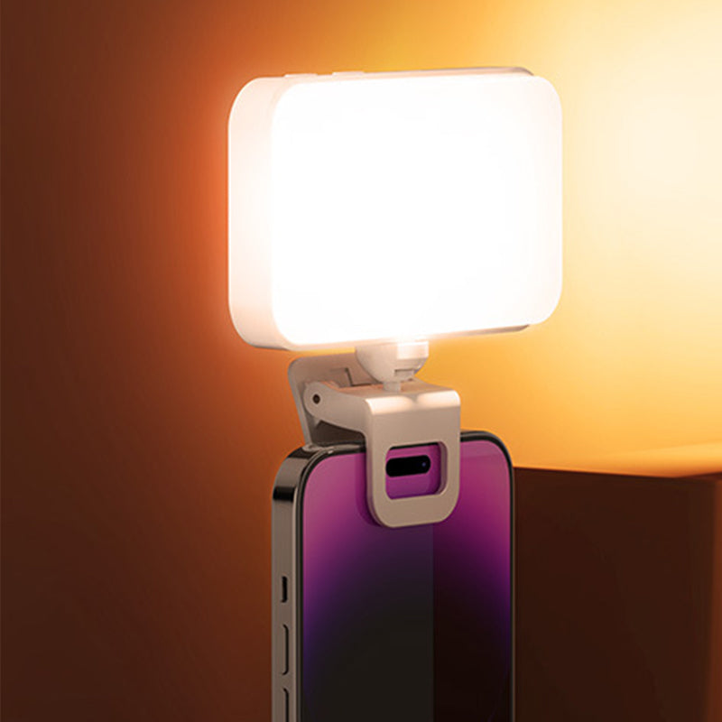 Lumière de remplissage rotative pour téléphone avec 3 couleurs