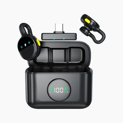 Microphone Cravate Sans Fil avec Réduction de Bruit