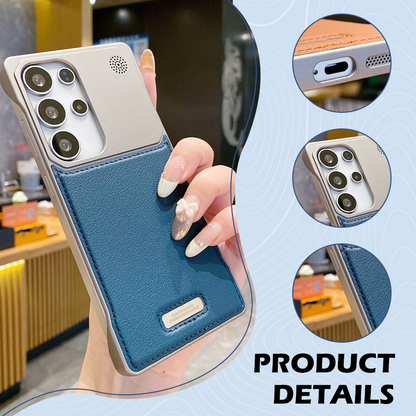 Coque de Téléphone de Protection Fine et Résistante en PU