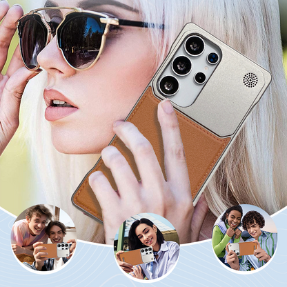 Coque de Téléphone de Protection Fine et Résistante en PU