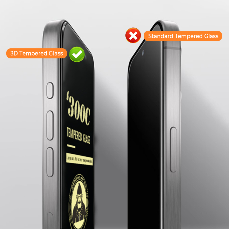 Protecteur d'écran en verre trempé HD anti-espion pour la série iPhone