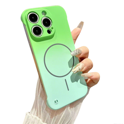 Étui pour téléphone semi-enveloppé à gradient magnétique