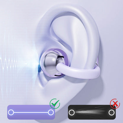 Écouteurs Bluetooth à clipser pour oreille ouverte avec traduction IA