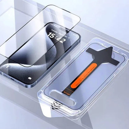 Protecteur d'écran en verre trempé avec kit d'alignement automatique