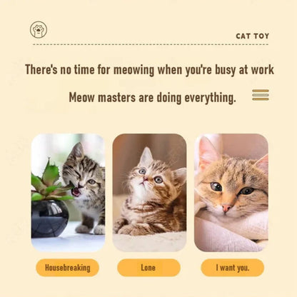 Jouet interactif pour chat : Sac de frappe