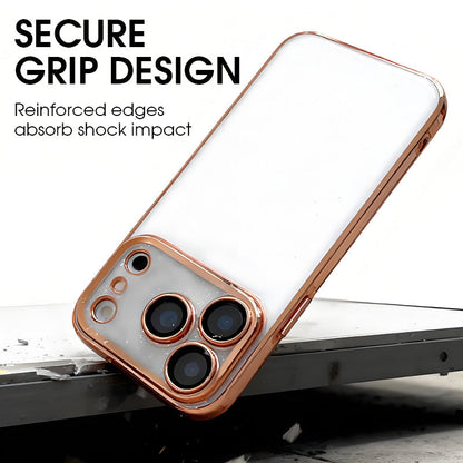 Étui transparent scintillant pour iPhone