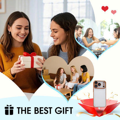 Étui transparent scintillant pour iPhone