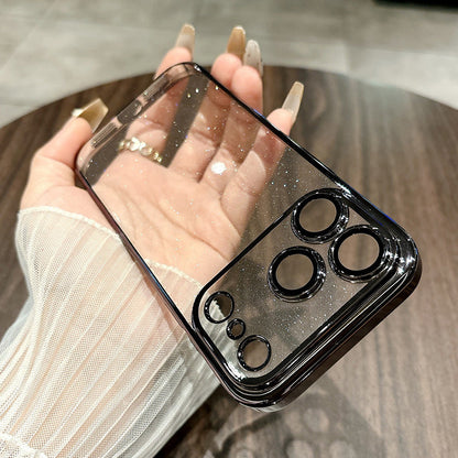 Étui transparent scintillant pour iPhone