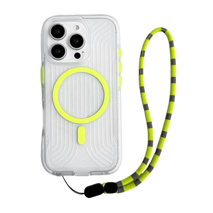 Luminous Magnetic Lanyard iPhone Case
